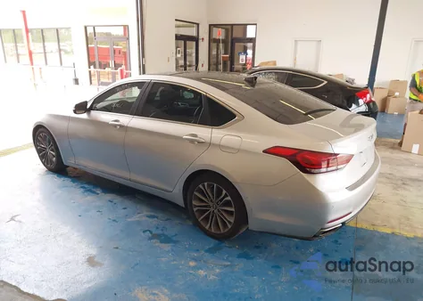 2015 Hyundai Genesis 3.8 from USA, damaged, VIN KMHGN4JE3FU049868